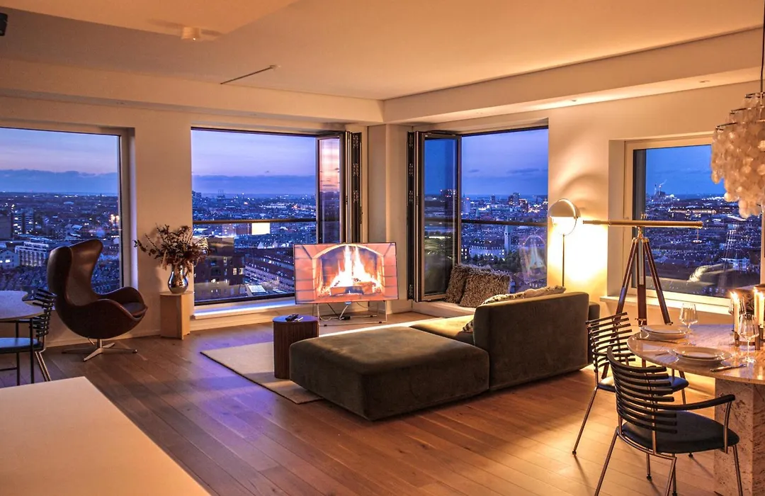 Bohr Apartment Copenhagen - Panoramic Skyline-1