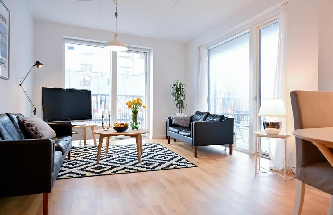 Modern And Bright Apartment Near Metro Station In Copenhagen Orestad-1