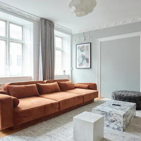 Large Modern Apartments By Meat Packing District In Central Copenhagen-3